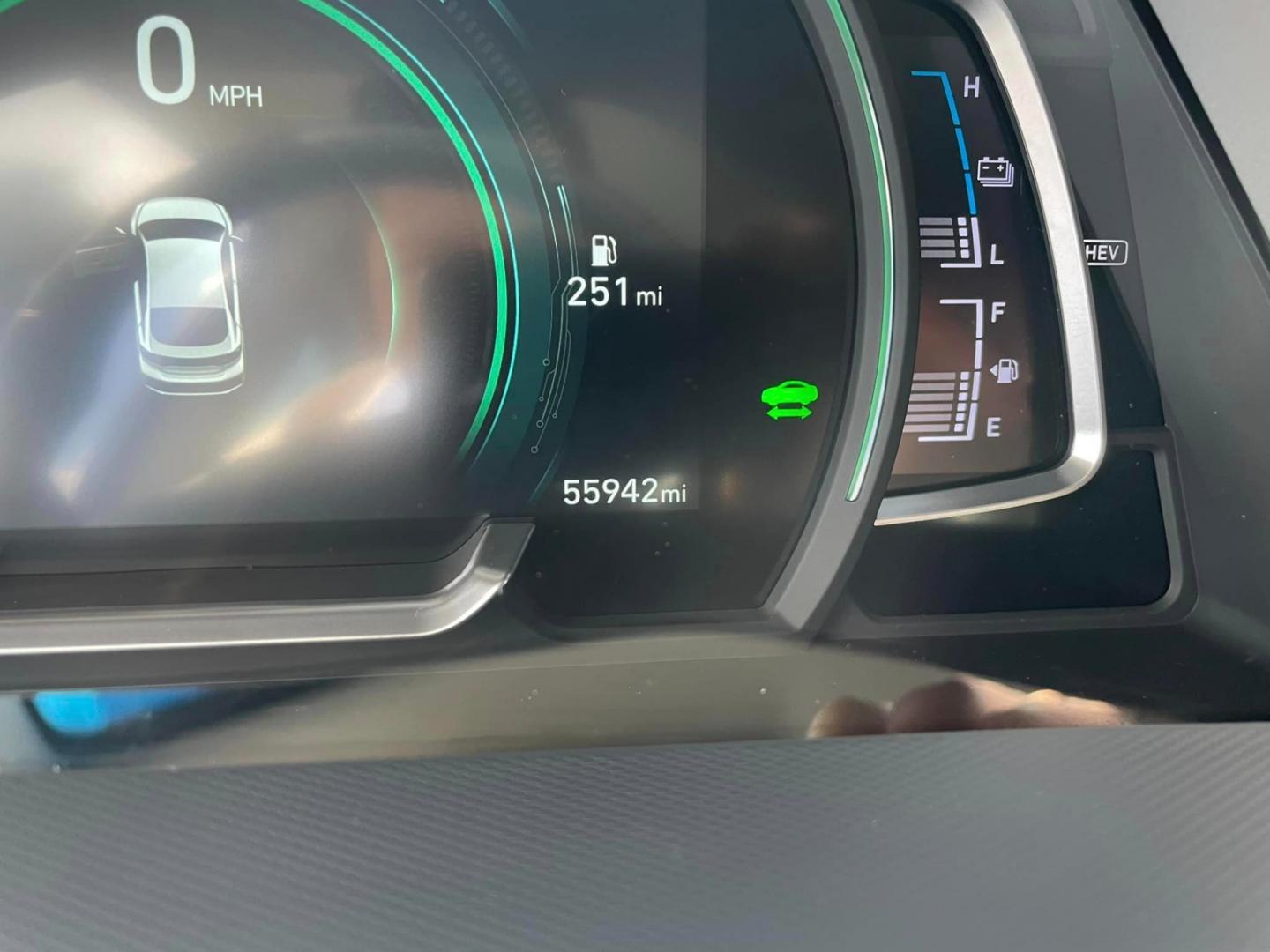 2021 BLUE /GRAY Hyundai Ioniq Plug-In Hybrid (KMHC75LD5MU) , located at 744 E Miner Ave, Stockton, CA, 95202, (209) 944-5770, 37.956863, -121.282082 - Photo#10